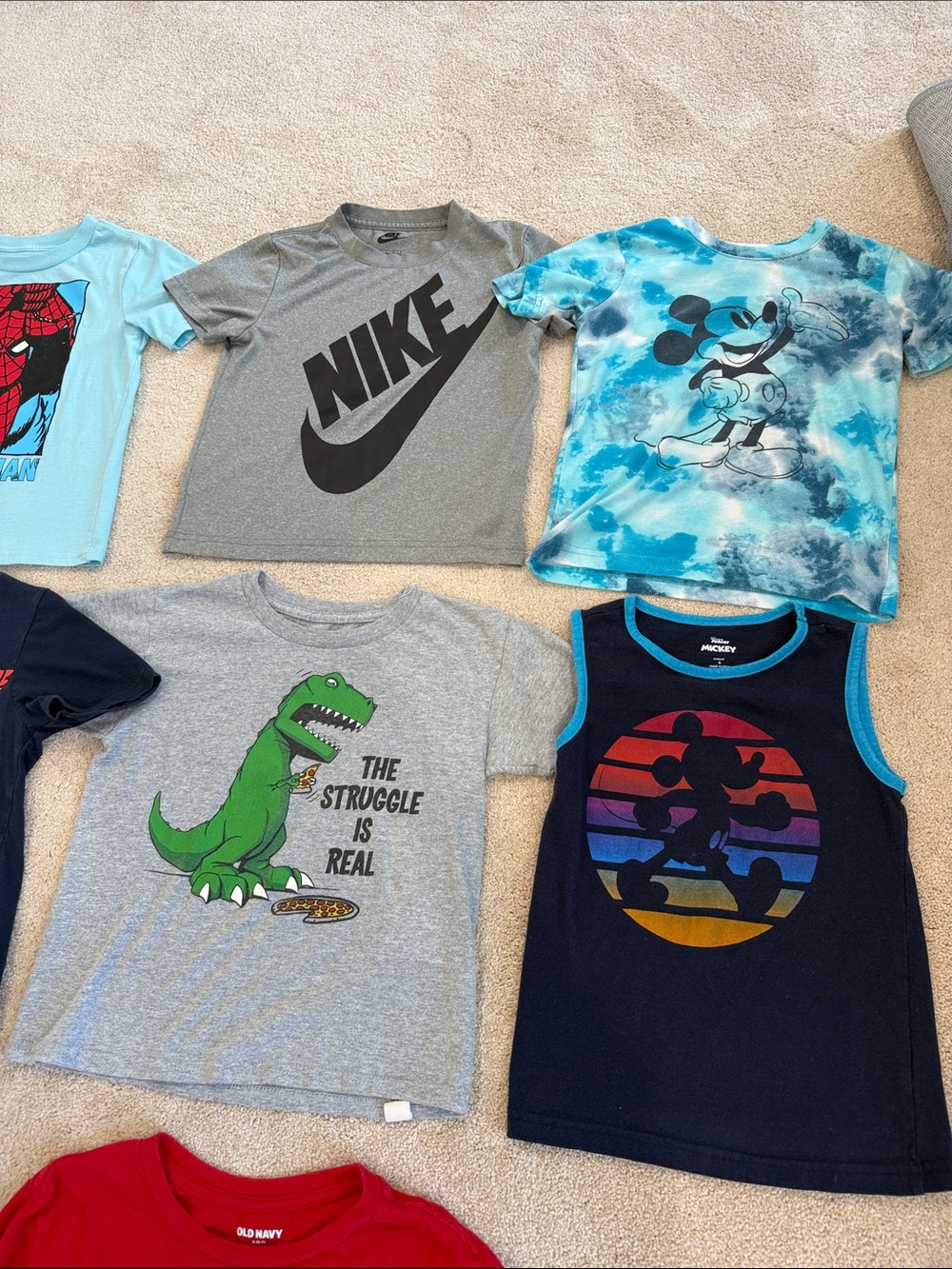 Boys T-Shirt Bundle 5/6 - 11 pieces - Picture 5 of 12